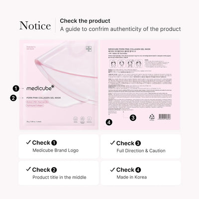 MEDICUBE PDRN PINK COLLAGEN GEL MASK