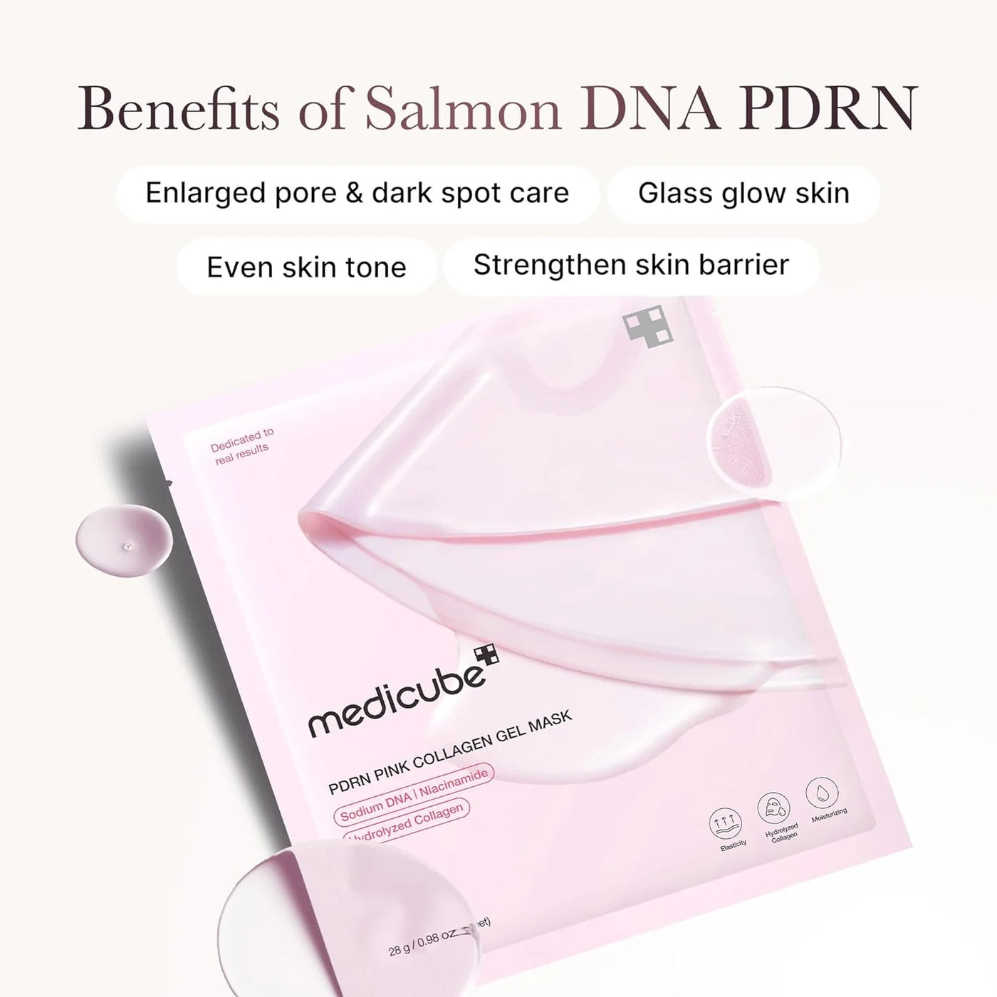 MEDICUBE PDRN PINK COLLAGEN GEL MASK
